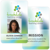 Beacon Custom Tacoma Plastic Photo Name Badge: 2-1/8