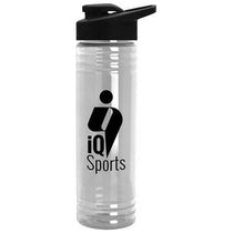Garyline Clear Slim Fit Bottle with Drink-Thru Lid - 24 oz.