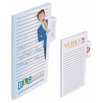 Souvenir White Sticky Note Memo Tabs Pad, 25 sheet