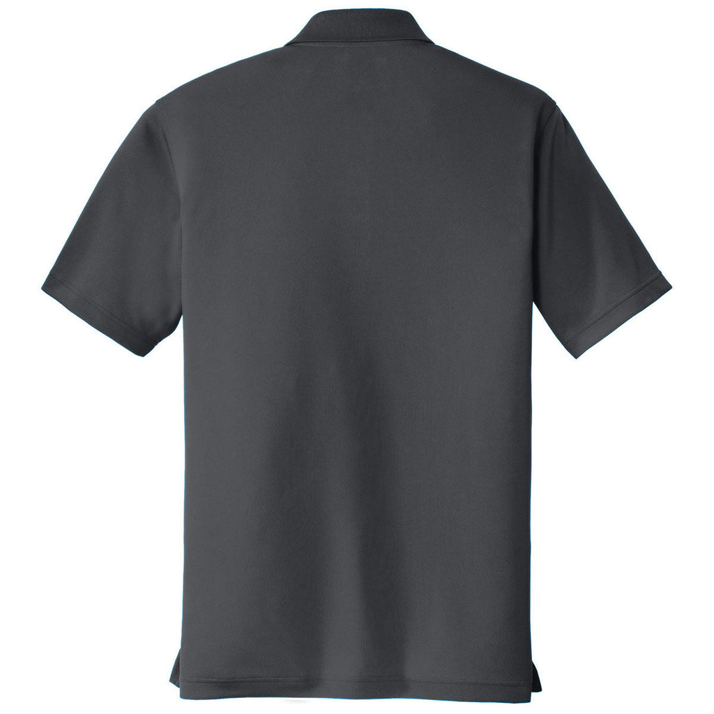 Port Authority Men's Graphite Tall Dry Zone UV Micro-Mesh Polo