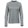 Stormtech Women's Granite Heather Volante H2X-DRY Long Sleeve Tee