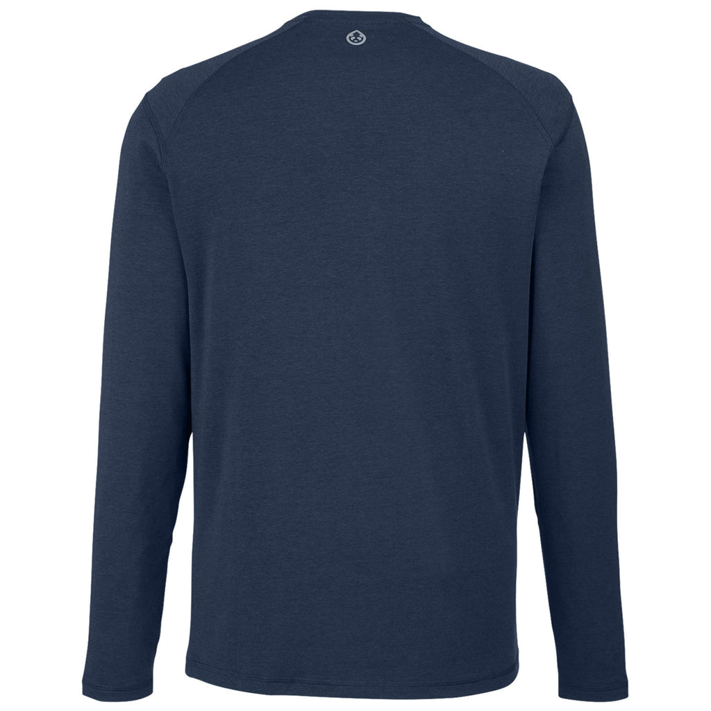 tasc Men's Classic Navy Carrollton Fitness Long-Sleeve T-Shirt