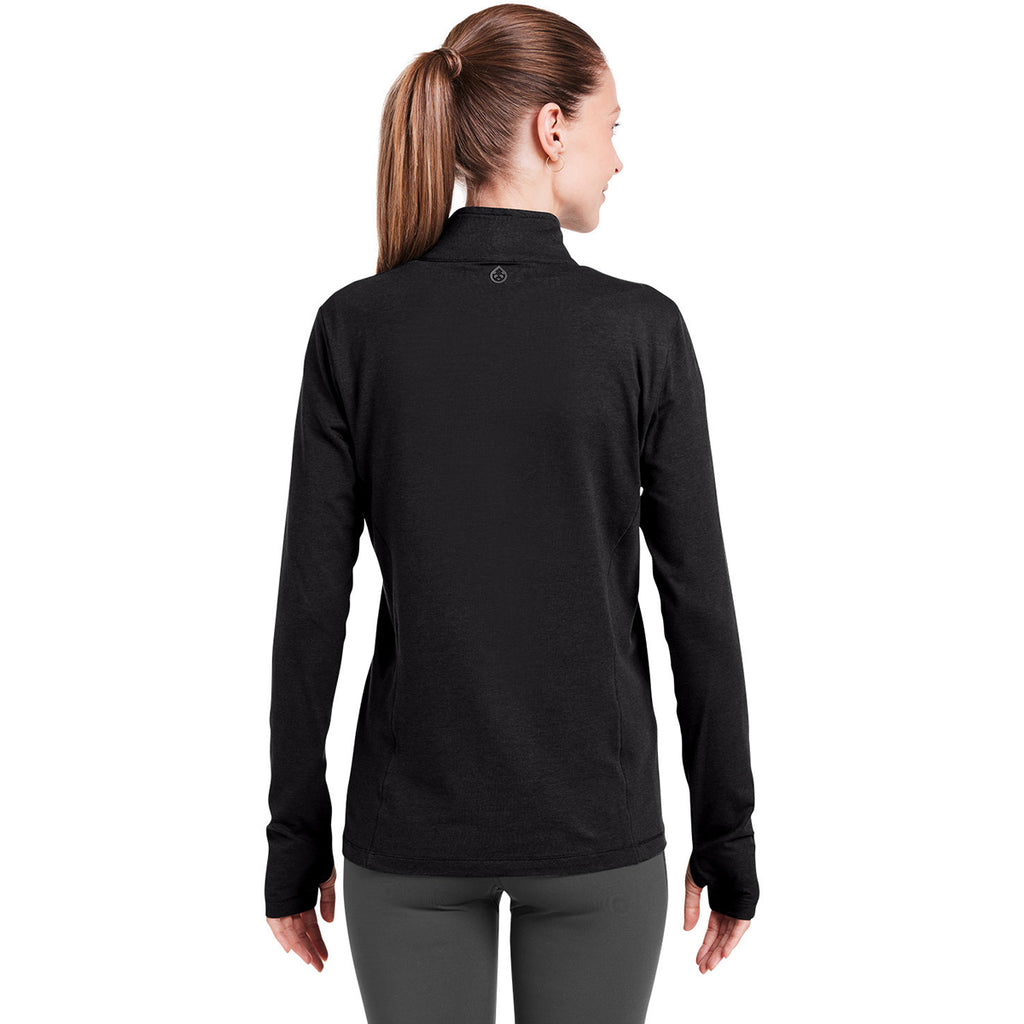 tasc Women's Black Recess Quarter-Zip