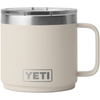 YETI Cape Taupe Rambler 14 oz Stackable Mug with Durasip Ceramic Lining