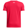 Under Armour Boy's Red/White Short Sleeve