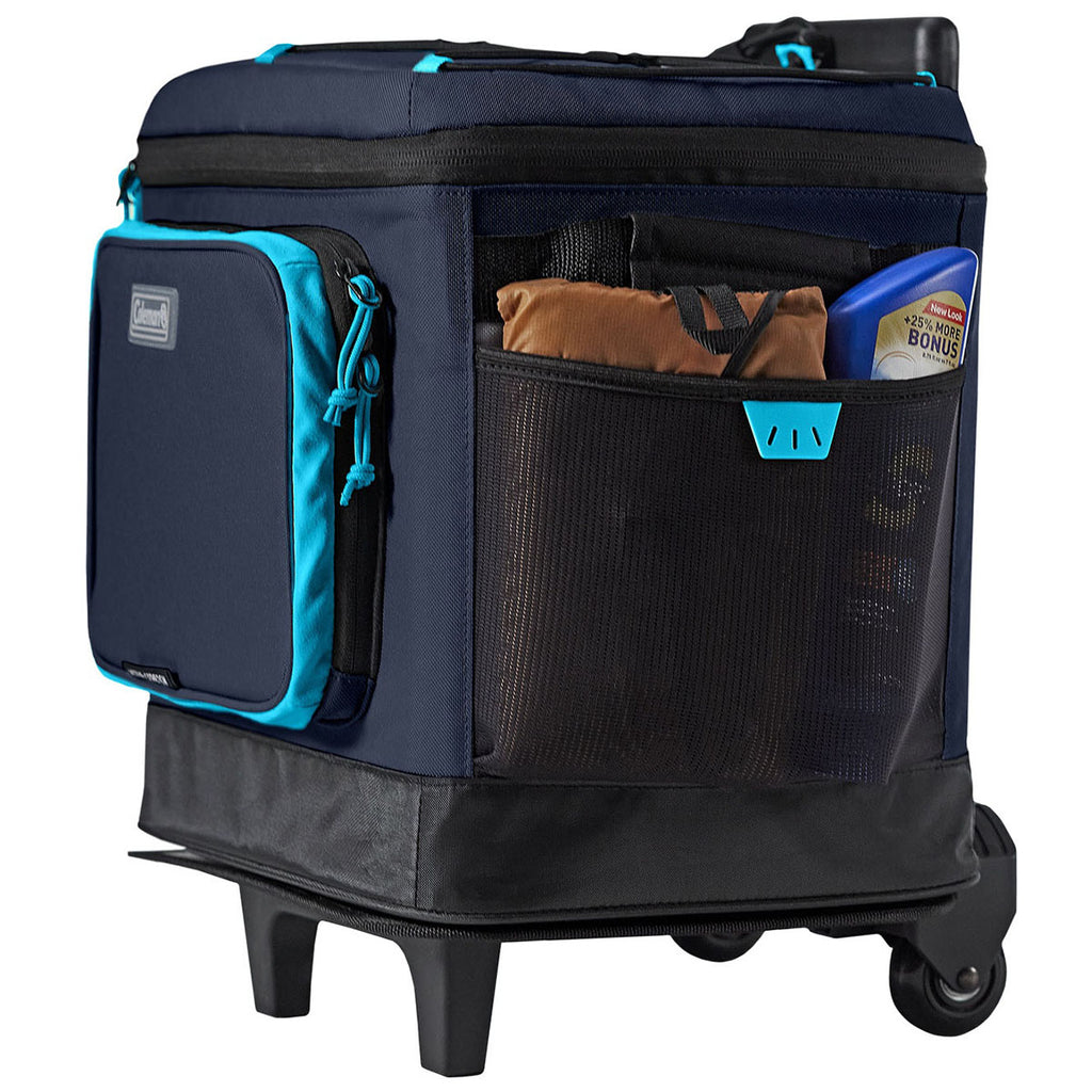 Coleman Blue XPAND 42-Can Wheeled Soft Cooler