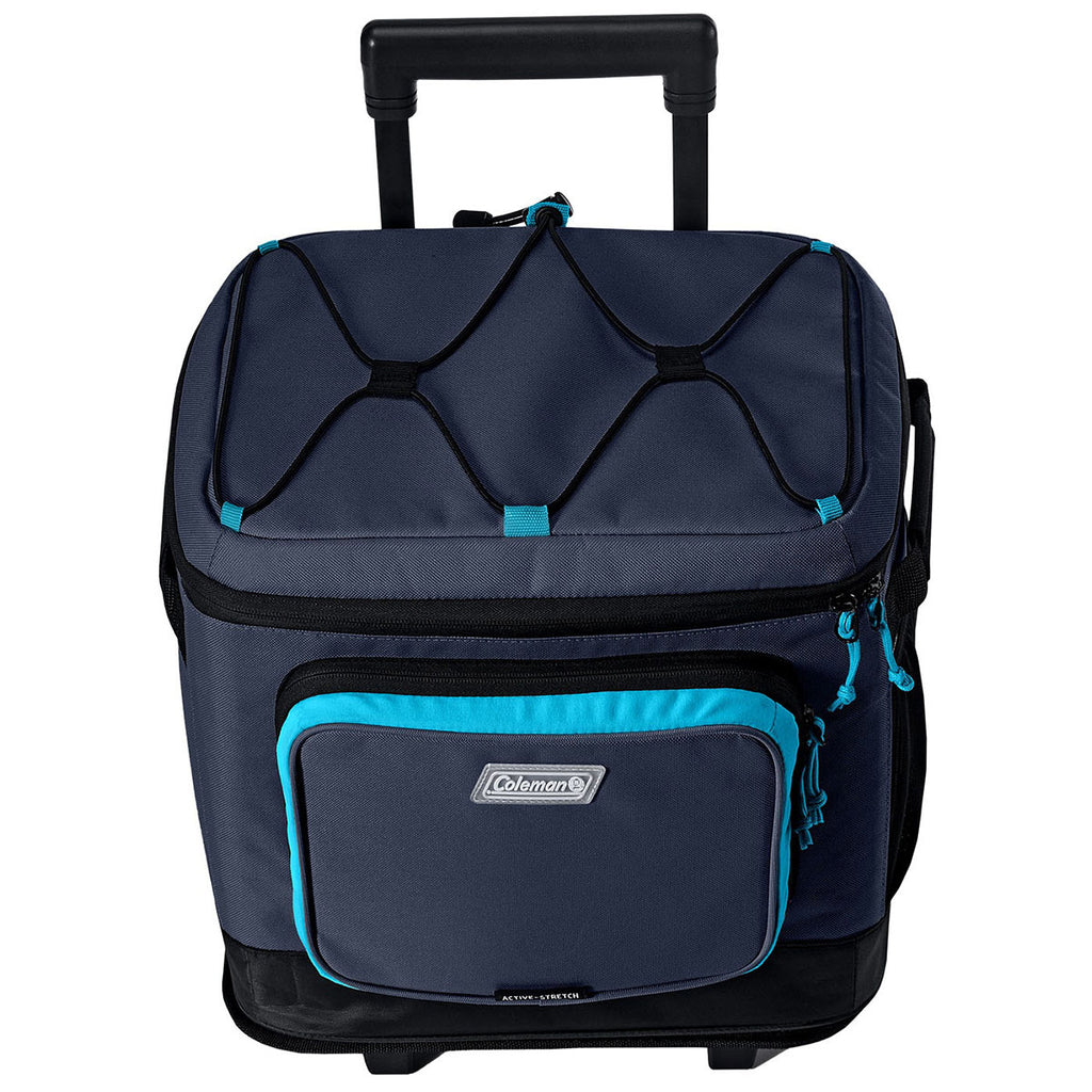 Coleman Blue XPAND 42-Can Wheeled Soft Cooler