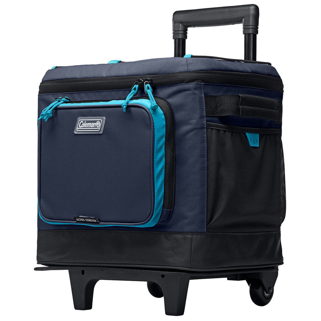 Coleman Blue XPAND 42-Can Wheeled Soft Cooler