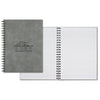 Castelli Light Grey WireO Chia Grande XL White Lined Pg Journal