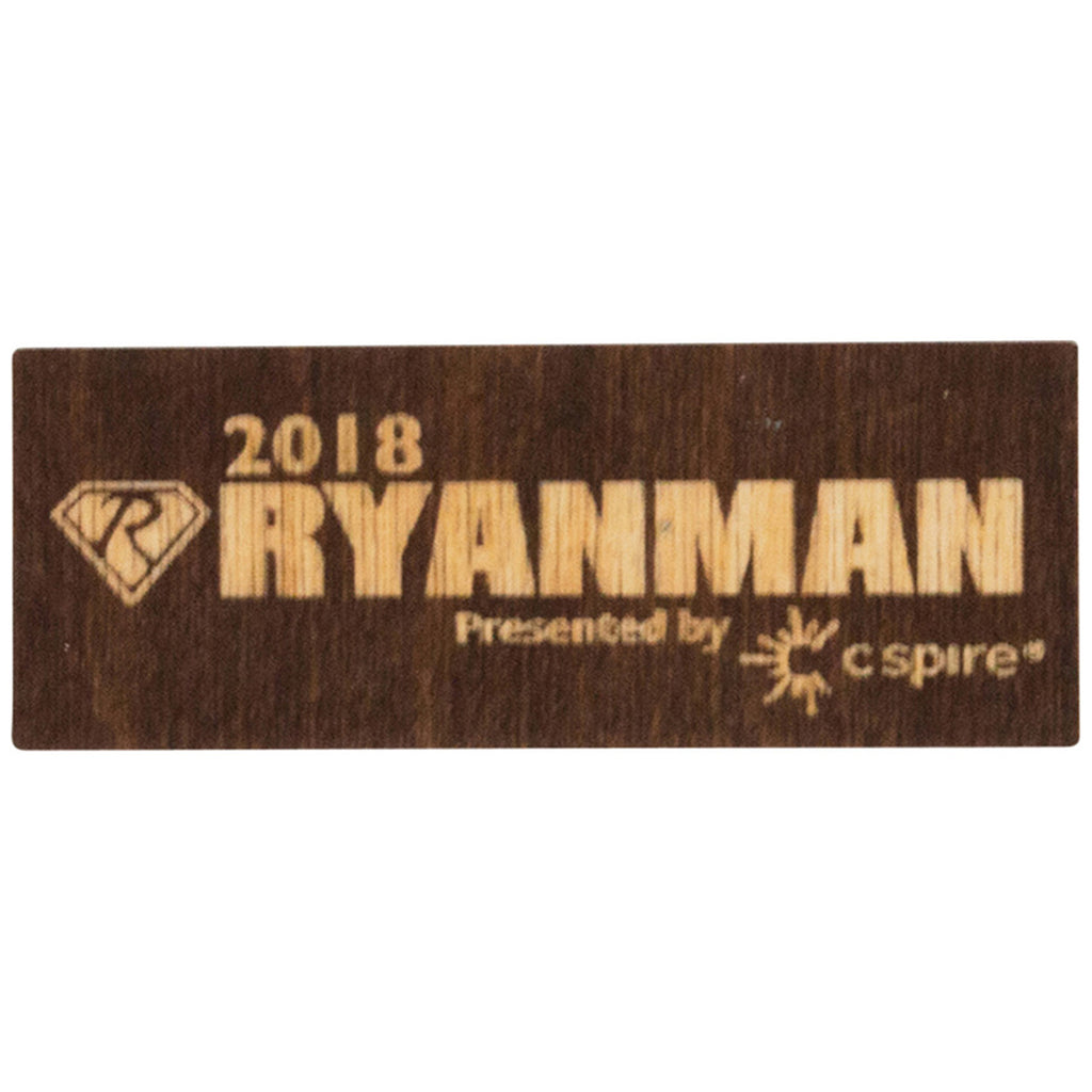 BCG Wood Wood Stickers: 1" W x 1" H