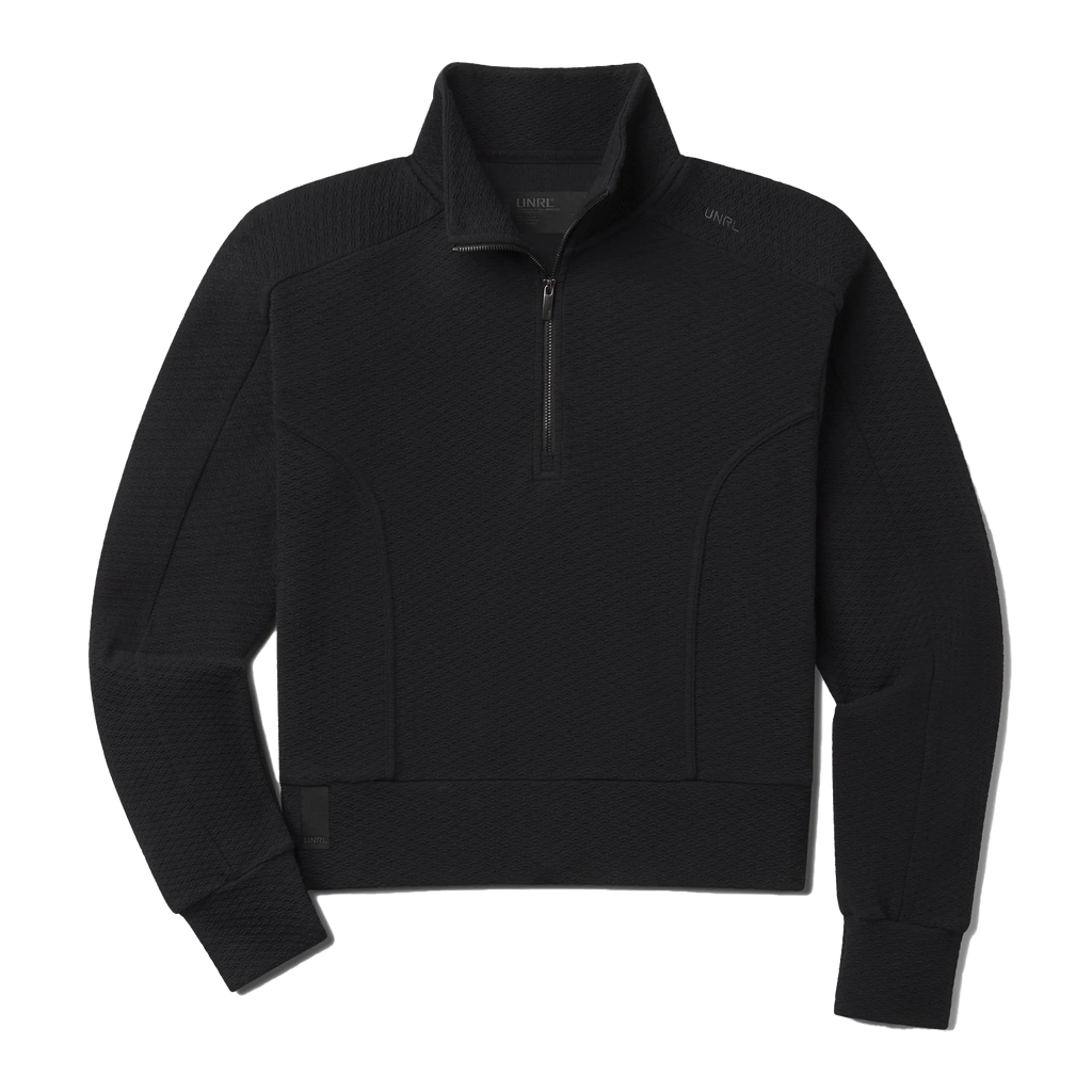 UNRL Women's Black Elevation Half-Zip Pullover