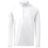 Levelwear Men's White Calibre Recycled Quarter Zip