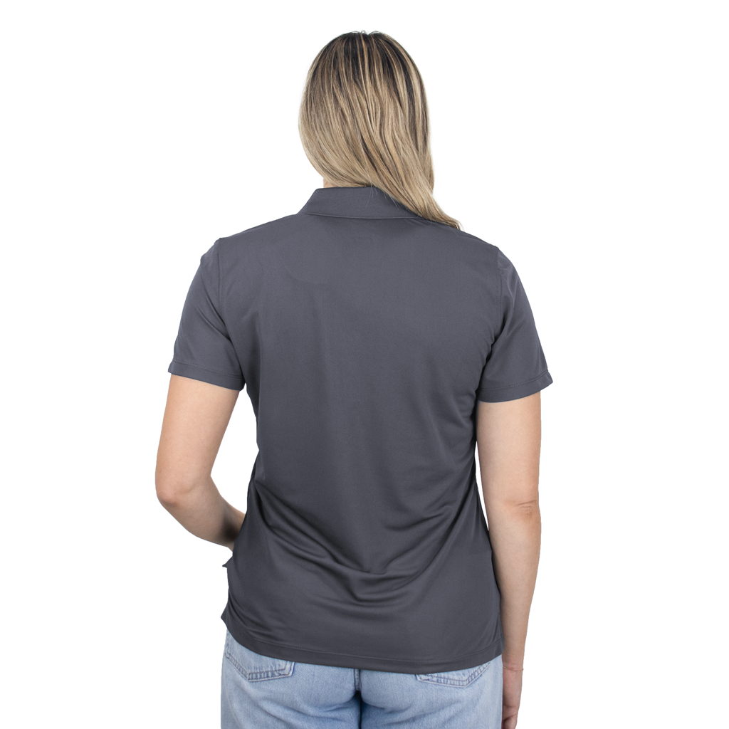 Zusa Women's Charcoal Friday Polo