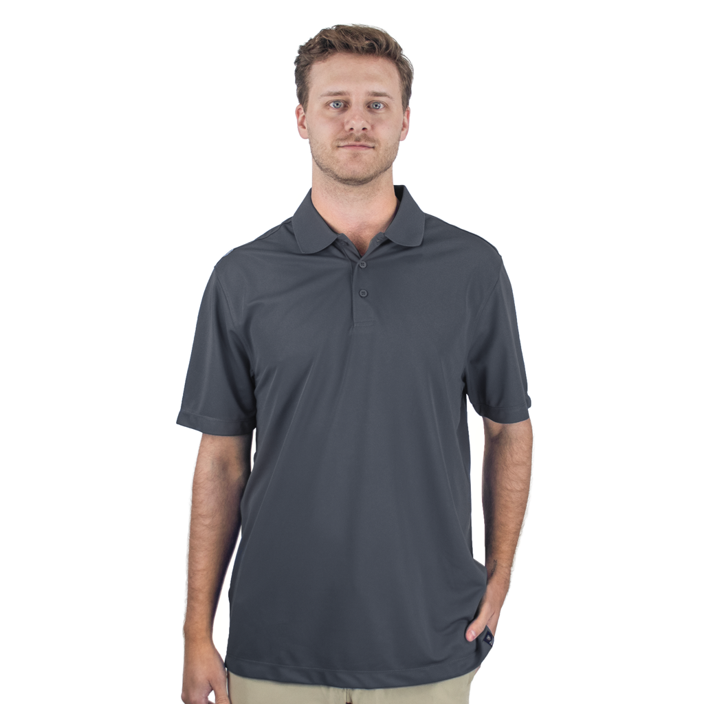 Zusa 3 Day Men's Charcoal Friday Polo