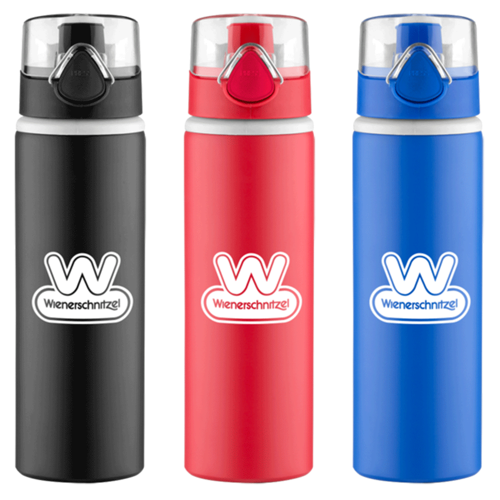 SnugZ Black Hermosa Aluminum Water Bottle 27 oz.