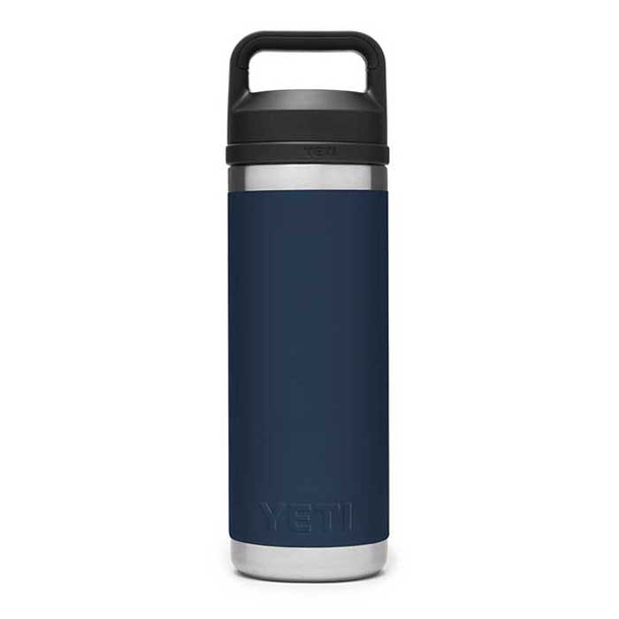 Quick Ship YETI Navy 18 oz. Chug Cap Bottle