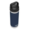 Quick Ship YETI Navy 18 oz. Chug Cap Bottle