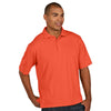 Antigua Men's Dark Orange Pique Xtra-Lite Polo