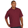 Antigua Men's Cabernet Pique Xtra-Lite Polo