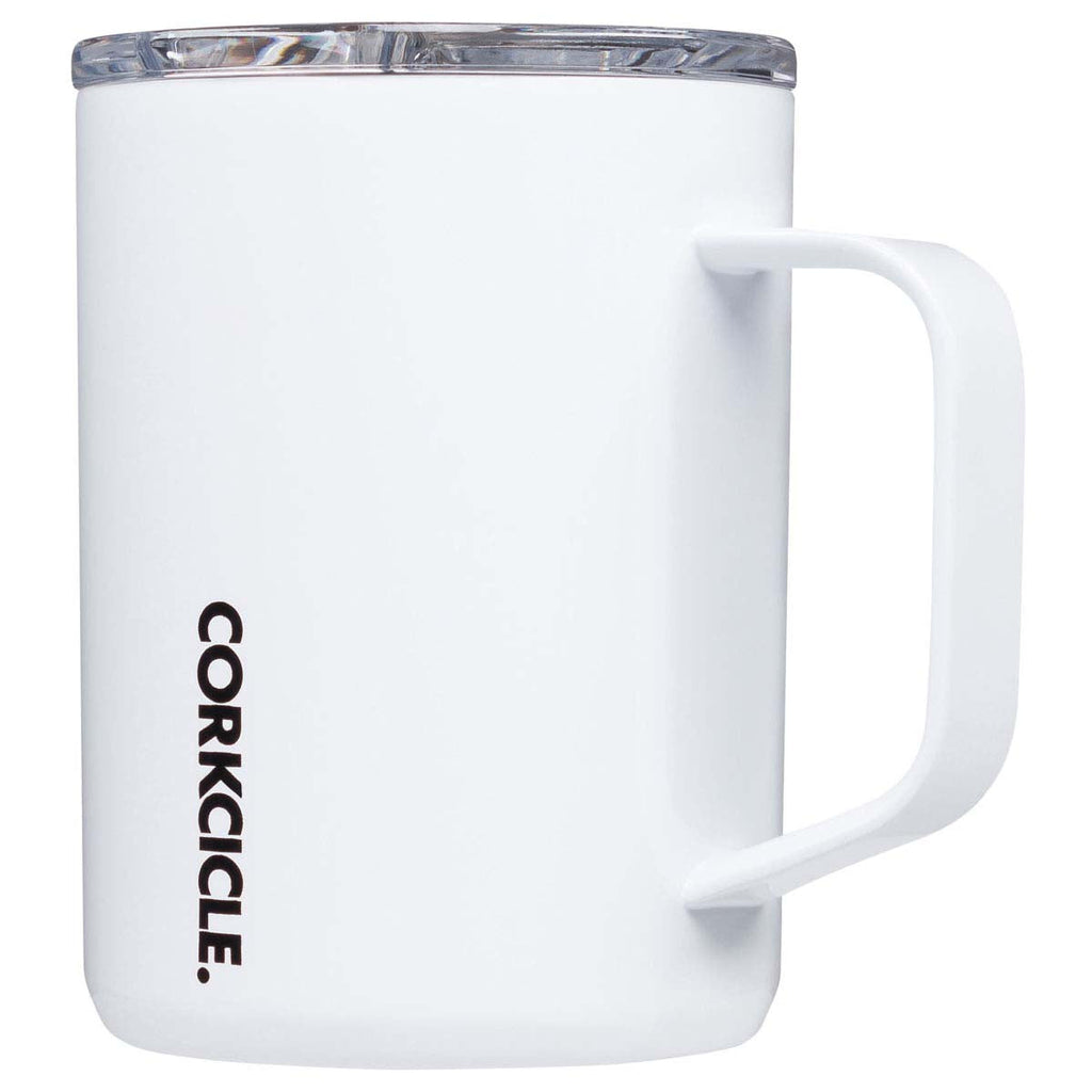 48-Hour Corkcicle White 16 oz. Coffee Mug