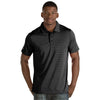 Antigua Men's Black/White Quest Polo