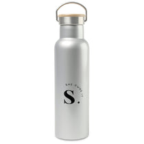 Aviana Silver Double Wall Stainless Steel Bottle - 20 Oz.
