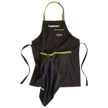 Cuisinart Black BBQ Grill Chef Apron & Towel Set