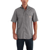 Carhartt Men's Asphalt Force Ridgefield Solid SS Shirt