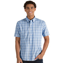 Antigua Men's Dark Royal/White Crew