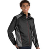 Antigua Men's Black/Dark Red Revolve Full Zip