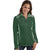 Antigua Women's Dark Pine/Dark Pine Heather Revolve Full Zip