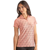 Antigua Women's Peach/Black Multi Chance Polo