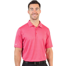 Antigua Men's Flamingo/Peach Multi Boardwalk Polo