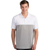 Antigua Men's White/Steel Venture Polo