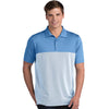 Antigua Men's Columbia Blue/White Venture Polo