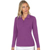 Antigua Women's Medium Plum Tribute Long Sleeve T-Shirt