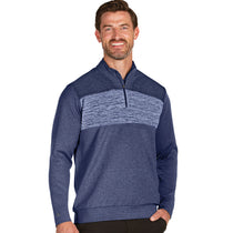 Antigua Men's Moody Heather Multi Odyssey Quarter Zip Up