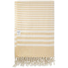 Hilana Beige Upcycled Fethiye Throw Blanket