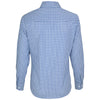 Vantage Women's Royal/White Easy-Care Gingham Check Shirt