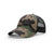 Richardson Green Camo/Black Mesh Back Garment Washed Printed Trucker Hat