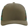 Richardson Loden/Green Camo Printed Mesh Trucker Hat