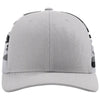 Richardson Silver/Grey Camo Printed Mesh Trucker Hat