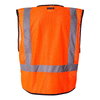 ML Kishigo Men's Orange Economy Mesh 1-Pocket Vest