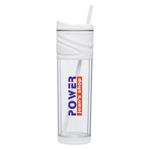 ETS White Melrose Acrylic Tumbler 16 oz