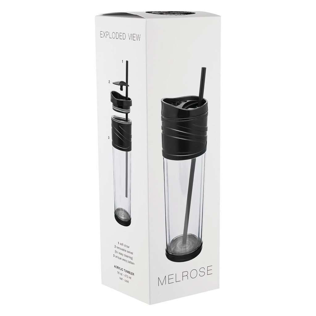 ETS Blue Melrose Acrylic Tumbler 16 oz