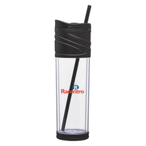 ETS Black Melrose Acrylic Tumbler 16 oz