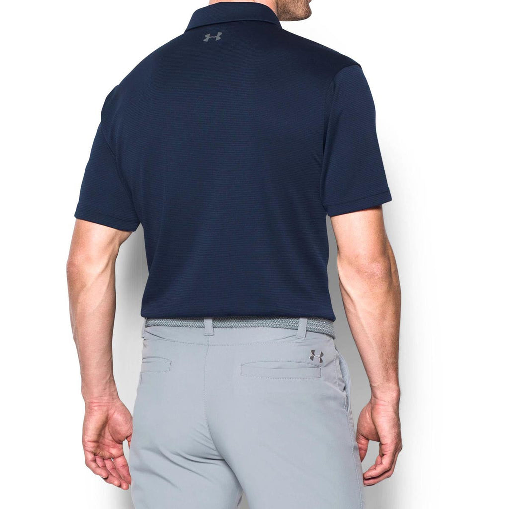 Under Armour Men's Midnight Navy/Graphite Tech Polo