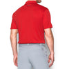 Under Armour Men's Red/Graphite/Graphite Tech Polo