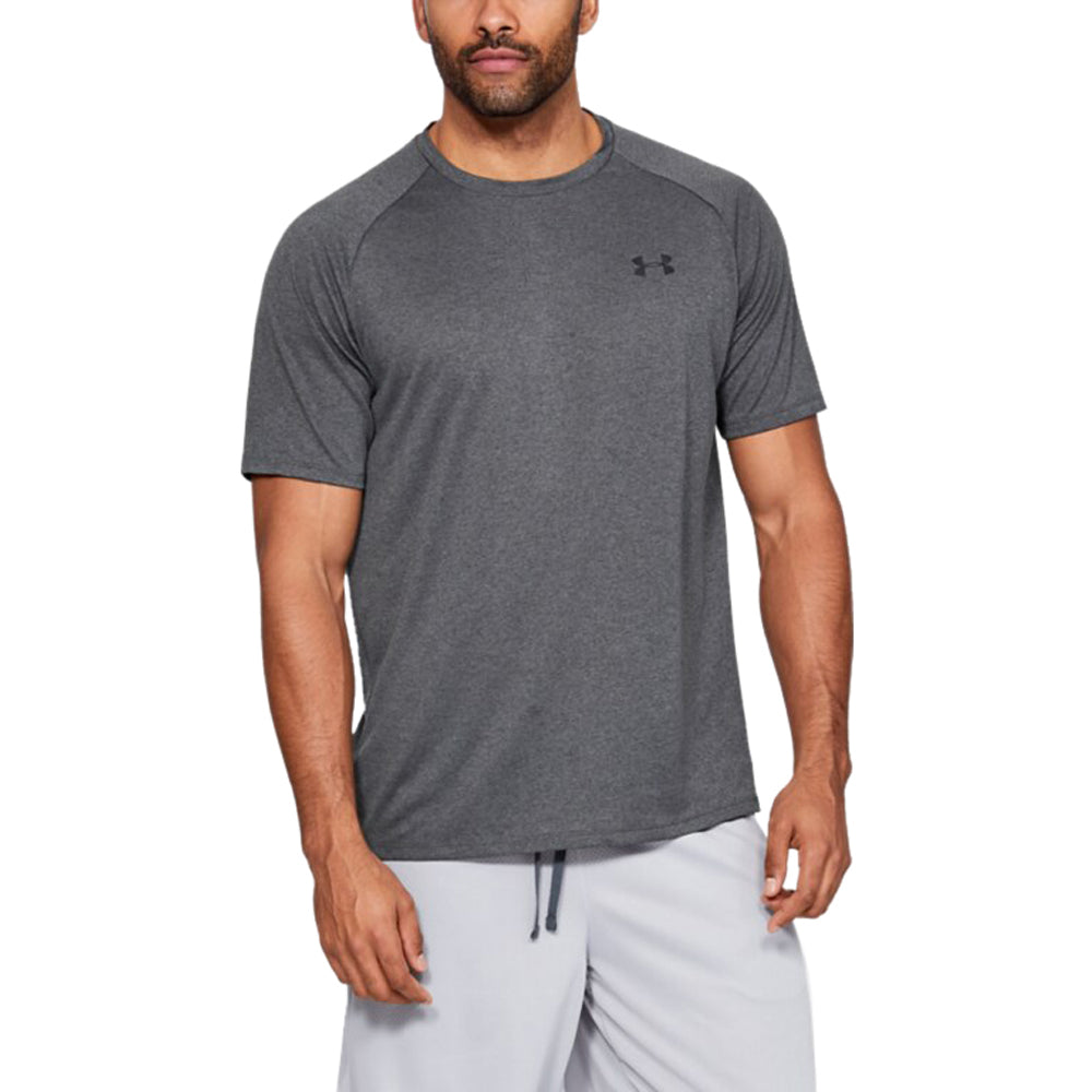 Under Armour Men's Carbon Heather Tech 2.0 Short Sleeve Tee