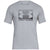 Under Armour Men's Steel Light Heather Boxed Sportstyle Short Sleeve